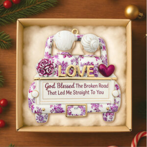 Personalized David & Sophia Anniversary Keepsake Acrylic Ornament