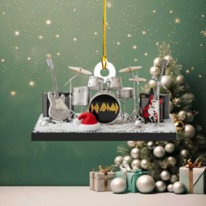 Personalized Def Leppard Rock Band Christmas Decoration Personalized Def Leppard Rock Band Christmas Decoration