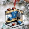 Miami Dolphins Snoopy Aviator Doghouse Ornament Miami Dolphins Snoopy Aviator Doghouse Ornament