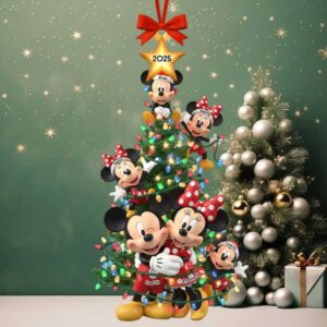 Personalized Disney Family Christmas Ornament 2025