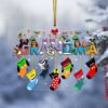 Personalized Disney Family Christmas Ornament Personalized Disney Family Christmas Ornament
