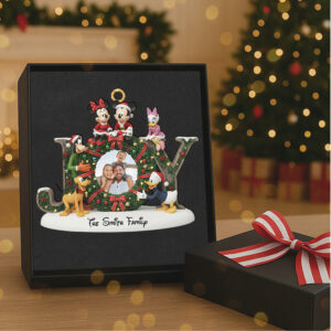 Personalized Disney Family Christmas Ornament