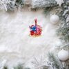 Patriotic Stand for the Flag, Kneel for the Cross Ornament Patriotic Stand for the Flag, Kneel for the Cross Ornament