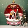 Lewis Hamilton 2025 F1 Las Vegas GP Helmet Christmas Ornament Lewis Hamilton 2025 F1 Las Vegas GP Helmet Christmas Ornament