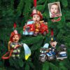 Personalized Evelyn Ice Hockey Christmas Ornament Personalized Evelyn Ice Hockey Christmas Ornament