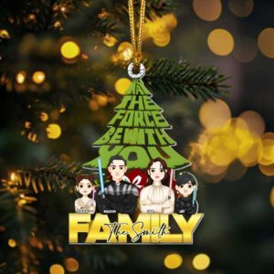 Personalized Firefighter Couple Christmas Ornament Personalized Firefighter Couple Christmas Ornament