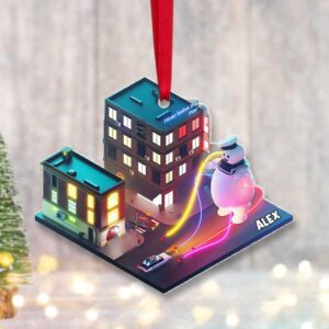 Personalized Ghostbusters Never Believe This Man Ornament Personalized Ghostbusters Never Believe This Man Ornament