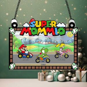 Personalized Gift For Mom Suncatcher Window Hanging Ornament Mother's Day