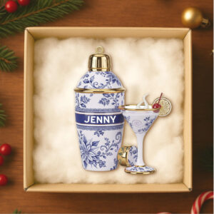 Personalized Gifts For Bartenders Christmas Ornament 04pgtn151025