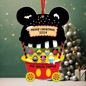 Personalized Gifts For Family Acrylic Ornament Merry Christmas