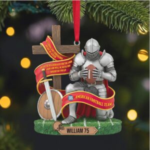 Personalized Gifts For Sport Lover Christians Christmas Ornament 01hutn131025