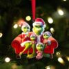 Personalized Grinch Family Christmas Ornament Personalized Grinch Family Christmas Ornament