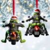 Personalized Grinch in FedEx Delivery Truck Christmas Ornament Personalized Grinch in FedEx Delivery Truck Christmas Ornament
