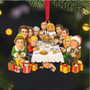 Personalized Holiday Dinner Table Ornament