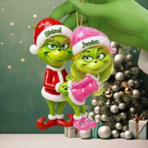 Personalized I Want to Touch Your Butt Grinch Ornaments Personalized I Want to Touch Your Butt Grinch Ornaments