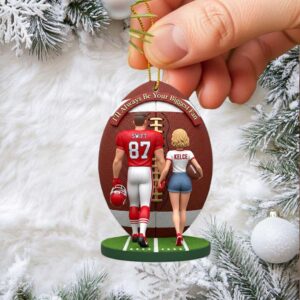 Personalized I'll Always Be Your Biggest Fan Ornament