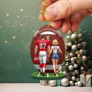 Personalized I'll Always Be Your Biggest Fan Ornament