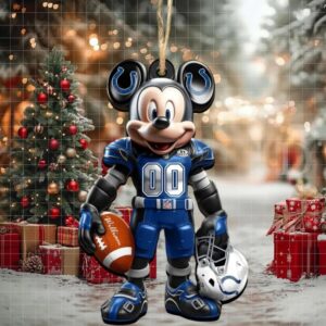 Personalized Indianapolis Team Coltss Sport Christmas Ornament, For Football Fan