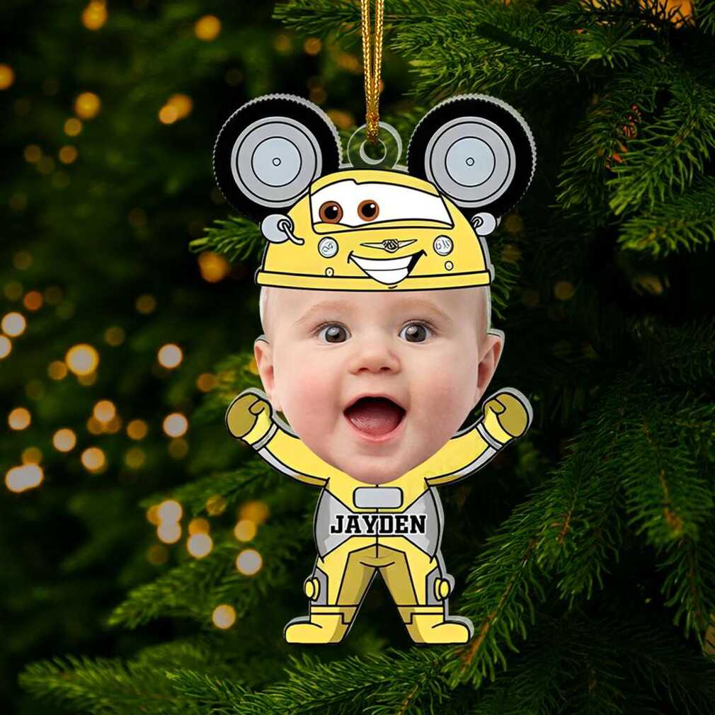 Personalized Jayden Baby Car Character Christmas Ornament Personalized Jayden Baby Car Character Christmas Ornament