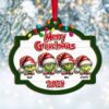 Personalized Minnie Mouse Christmas Ornament Custom Name & Initial D Personalized Minnie Mouse Christmas Ornament Custom Name & Initial D