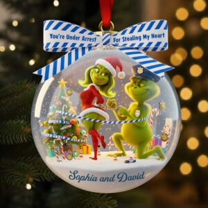 Personalized Merry Stitchmas Sewing Machine Ornament
