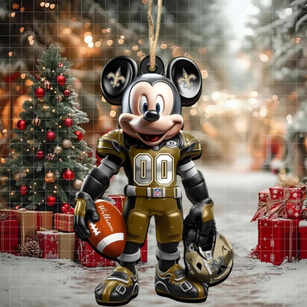 Personalized New Orleans Team Saintss Sport Christmas Ornament, For Football Fan Personalized New Orleans Team Saintss Sport Christmas Ornament, For Football Fan