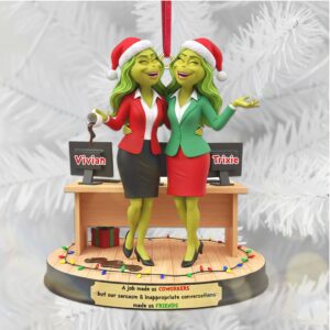 Personalized Office Humor Ornament
