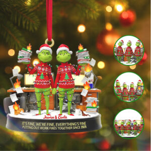 Personalized Office Humor Ornament