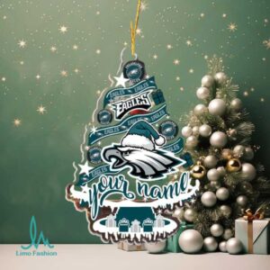 Personalized Philadelphia Eagles Christmas Ornament