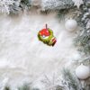 Personalized William & Jessica Grinch Couple Christmas Ornament Personalized William & Jessica Grinch Couple Christmas Ornament