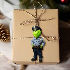 Personalized Police Officer Ornament