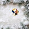 Personalized William & Jessica Grinch Couple Christmas Ornament Personalized William & Jessica Grinch Couple Christmas Ornament