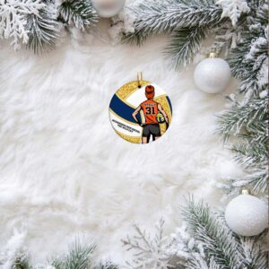 Personalized Richardson High School Volleyball Ornament