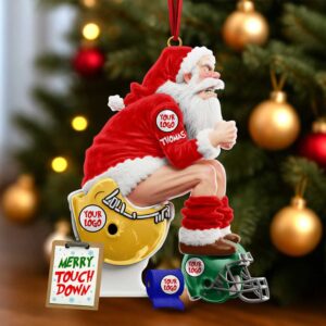 Personalized Rival Team Christmas Ornament