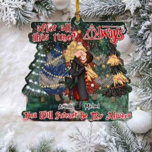 Personalized Sassy Grinch Lady 'They Hate Us' Ornament