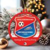 Custom Carolina Panthers Football Team Wood Ornament Custom Carolina Panthers Football Team Wood Ornament