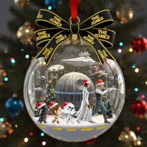 Personalized Star Wars Family Christmas Ornament Personalized Star Wars Family Christmas Ornament