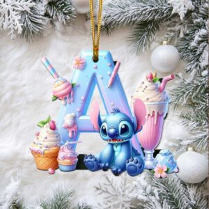 Personalized Stitch & Sweets A Ornament
