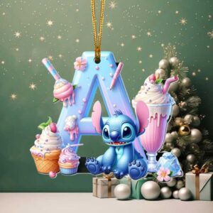 Personalized Stitch & Sweets A Ornament