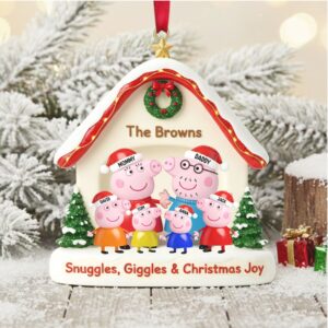 Personalized The Browns Family Christmas Ornament