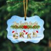 Personalized Western Christmas Ornament Personalized Western Christmas Ornament