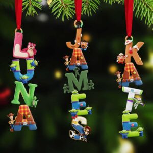 Personalized Toy Story Christmas Ornament