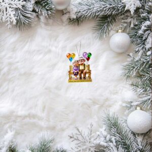 Personalized Up Movie Greatest Adventure Acrylic Ornament