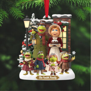 Personalized Whoville Grinch Family Christmas Decoration