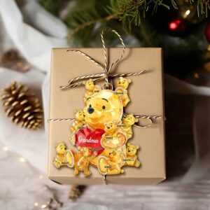 Personalized Winnie the Pooh Grandma Ornament
