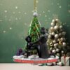 Godzilla vs. Kong Snowball Fight Christmas Ornament Godzilla vs. Kong Snowball Fight Christmas Ornament