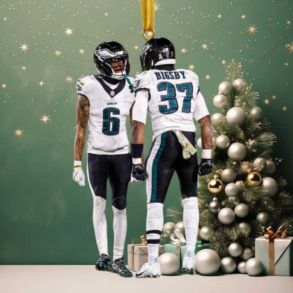 Philadelphia Eagles Duo Christmas Ornament Philadelphia Eagles Duo Christmas Ornament