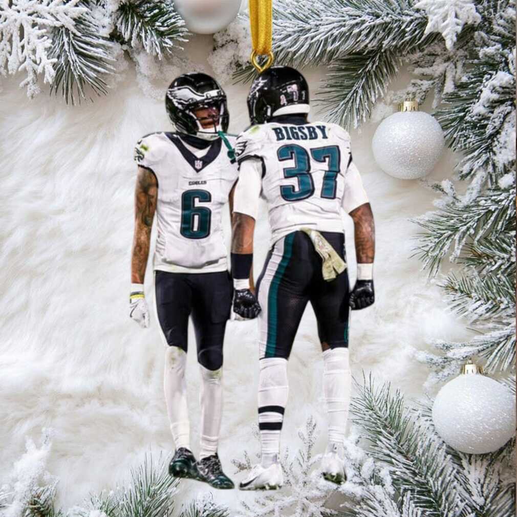 Philadelphia Eagles Duo Christmas Ornament Philadelphia Eagles Duo Christmas Ornament