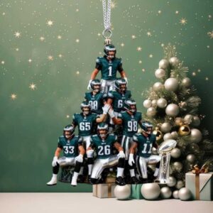 Philadelphia Eagles Super Bowl LII Champions Acrylic Ornament