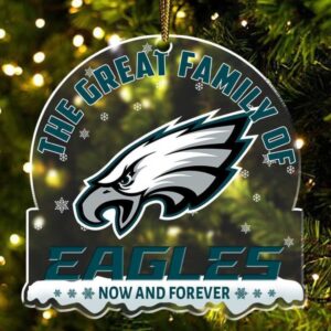 Philadelphia Eagles The Great Family of Eagles Christmas Ornament